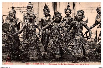 Cambodge - Phnom-Penh - Danseuses
