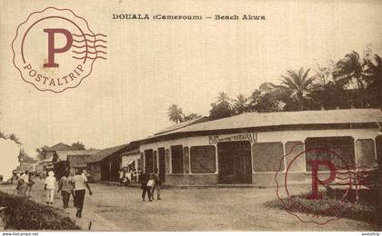 CAMERUN. CAMEROUN. DOUALA beach akwa