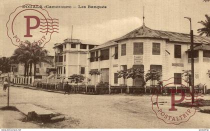 CAMERUN. CAMEROUN. DOUALA. LES BANQUES.