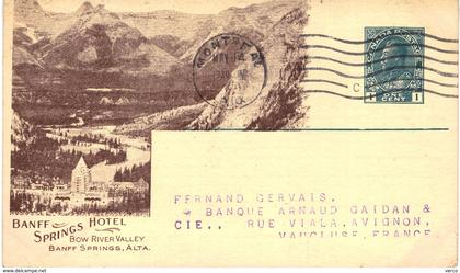 Carte postale ancienne de BANFF