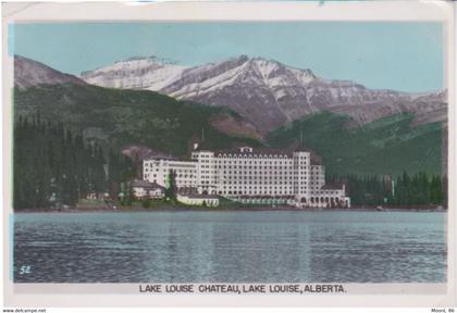 CANADA - LAKE LOUISE - CHATEAU SUR LE LAC LOUISE - ALBERTA