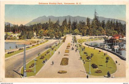 COLOMBIE BRITANNIQUE - ENTRANCE STANLEY PARK, VANCOUVER