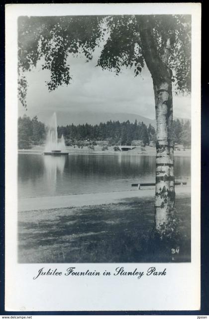 cpa Canada Colombie britannique Vancouver -- Jubilee Fountain in Stanley Park    NCL90