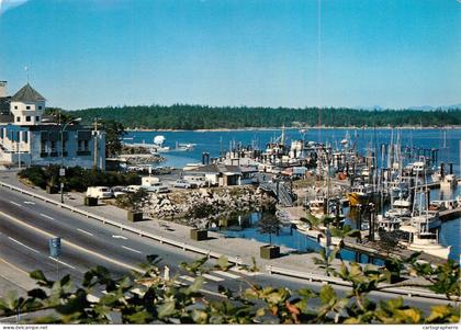 Canada British Columbia Nanaimo harbour and bastion