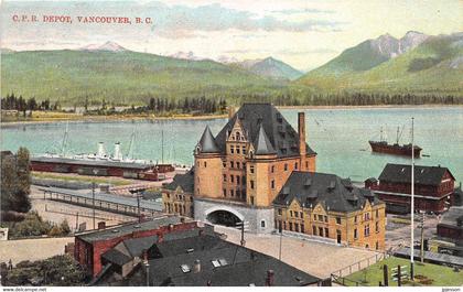 COLOMBIE BRITANNIQUE - C.P.R. DEPOT, VANCOUVER