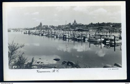 cpa Canada Colombie britannique Vancouver -- le port harbour boats bateaux    NCL90