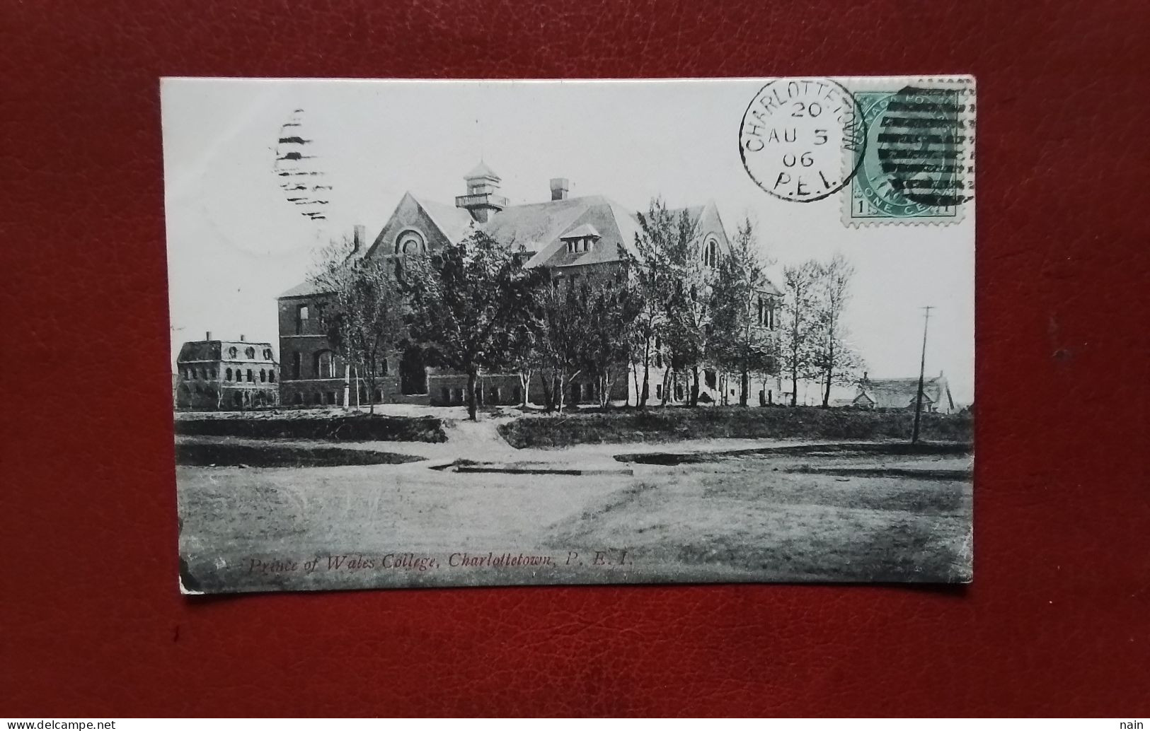 CANADA - CHARLOTTETOWN - " PRINCE OF WALES COLLEGE... " - - TAXEE - - - " RARE " - -