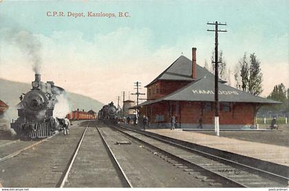 Canada - KAMLOOPS (BC) Canadian Pacific Railway Depot - Railroad Station