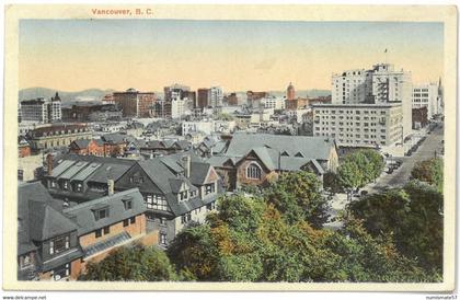 CPA VANCOUVER - ( General view ) - Canada 1927 by Leonard Frank , Vancouver