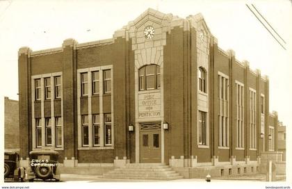 canada, PENTICTON, B.C., Post Office (1940s) Stocks RPPC Postcard