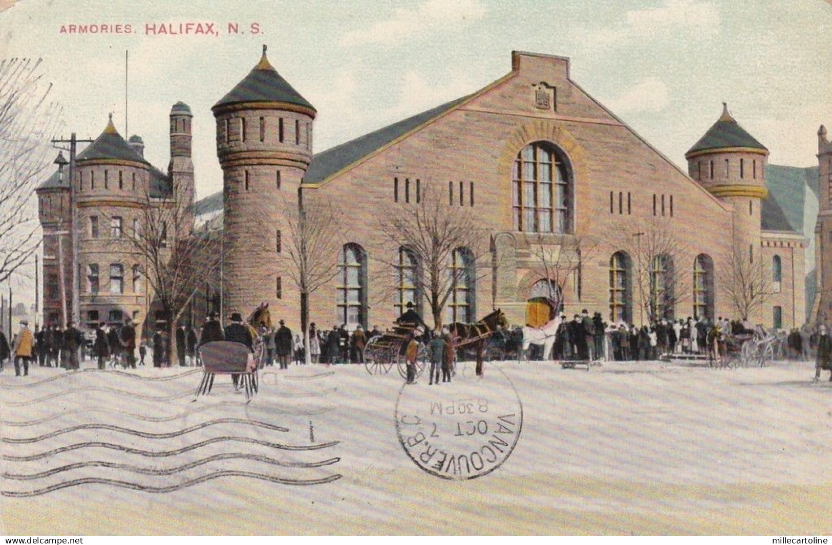 * CANADA - Halifax - Armories 1908