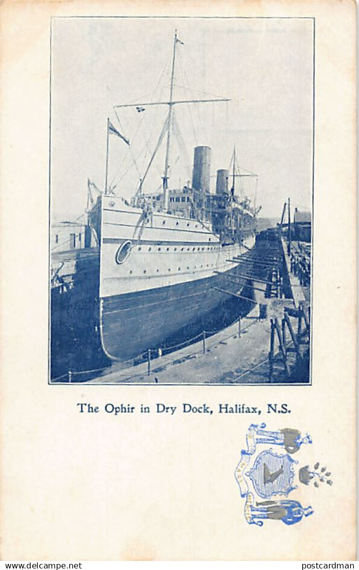 Canada - HALIFAX (NS) The Ophir in Dry Dock