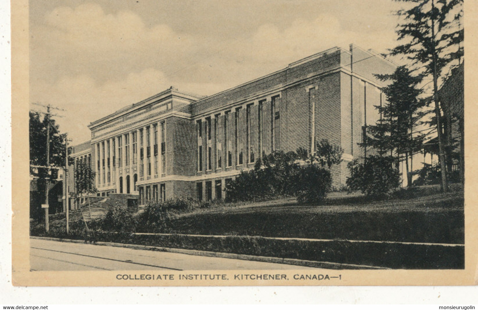 CANADA )) KITCHENER   collegiate institute