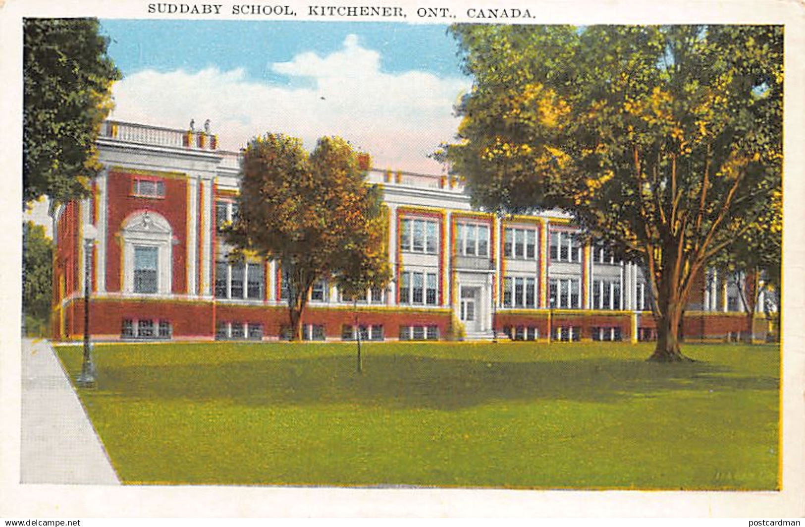 Canada - KITCHENER (ON) Suddaby School - Publ. The Valentine & Sons