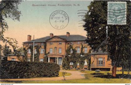 NOUVEAU BRUNSWICK - FREDERICTON - GOVERNMENT HOUSE