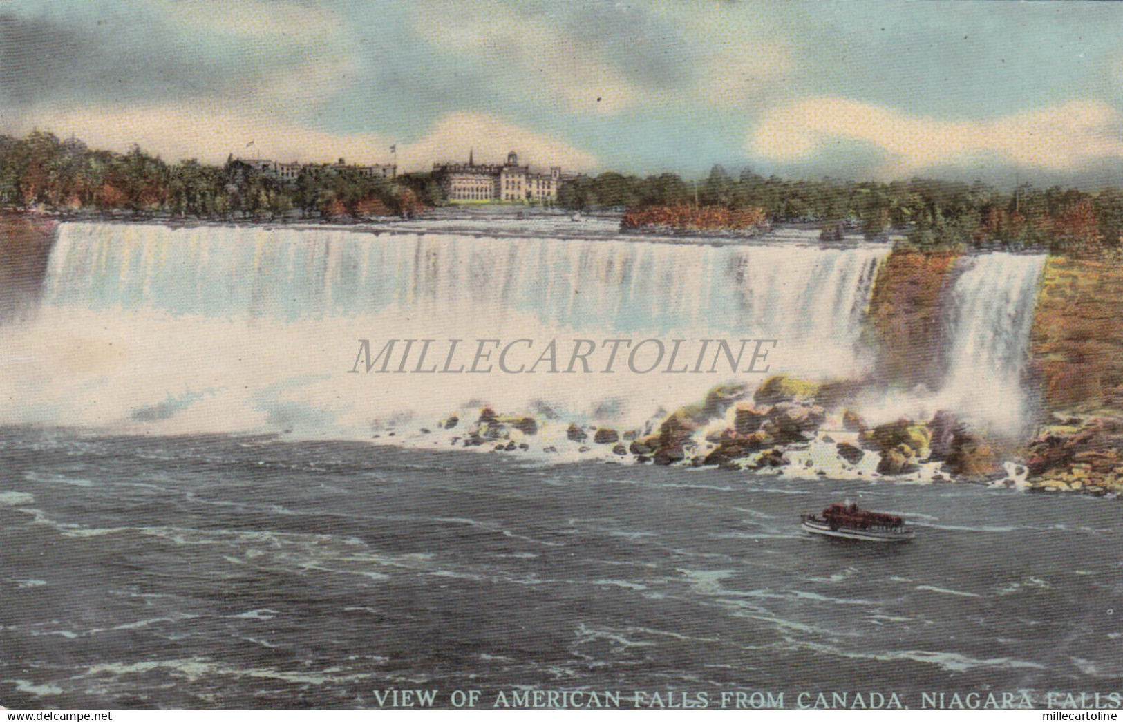 CANADA - Niagara Falls - View of American Falls from Canada