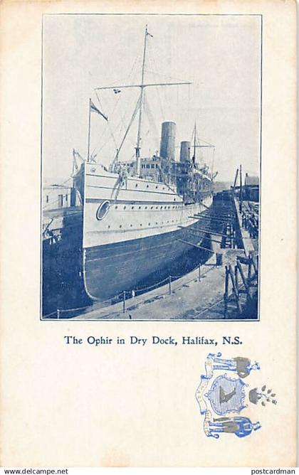 Canada - HALIFAX (NS) The Ophir in Dry Dock