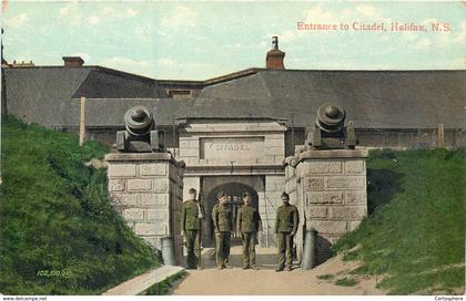 CPA Canada Nouvelle Ecosse New Scotland Halifax Entrance to Cidadel 1919 Valentine & Sons' Publishing