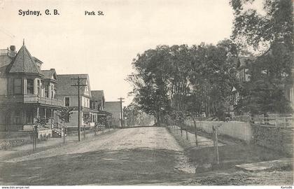 sydney , cap breton , canada * park street * nouvelle ecosse