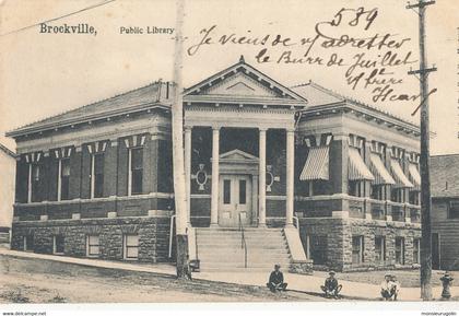 CANADA )) ONTARIO ) BROCKVILLE   public library