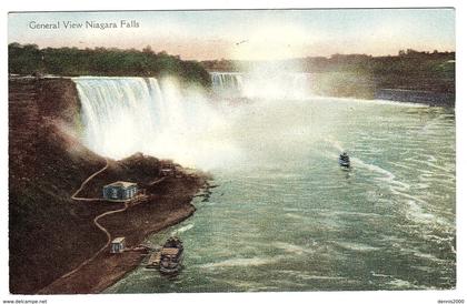 CHUTES DU NIAGARA - General View Niagara Falls