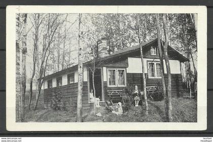 CANADA Tally-Ho Inn Via Huntsville Ontario Limberlost Resorts unused post card