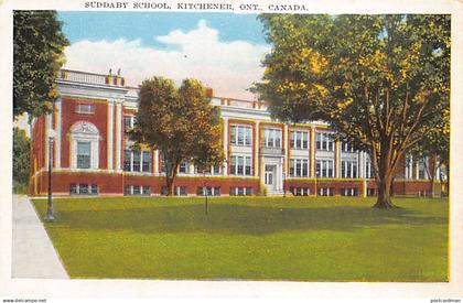 Canada - KITCHENER (ON) Suddaby School - Publ. The Valentine & Sons