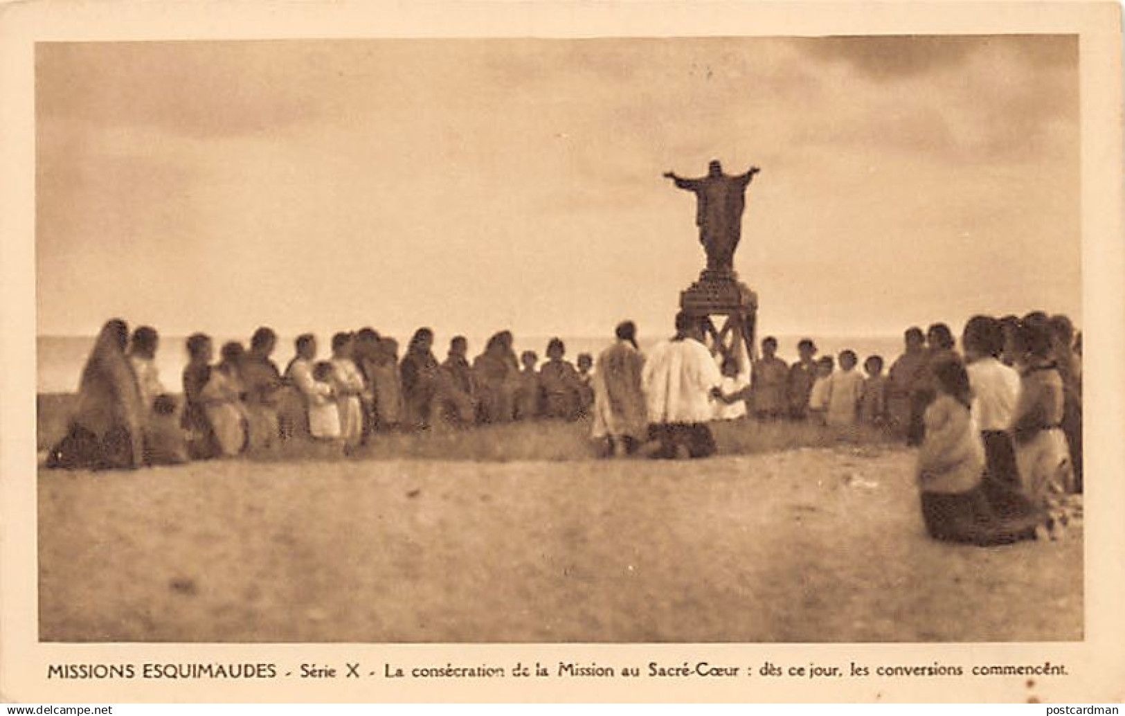 Canada - Pond Inlet, Nunavut - The consecration of the Mission to the Sacred Heart, from this day onwards conversions be