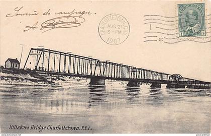 Canada - CHARLOTTETOWN (Prince Edward Island) Hillsboro Bridge - Publ. unknown