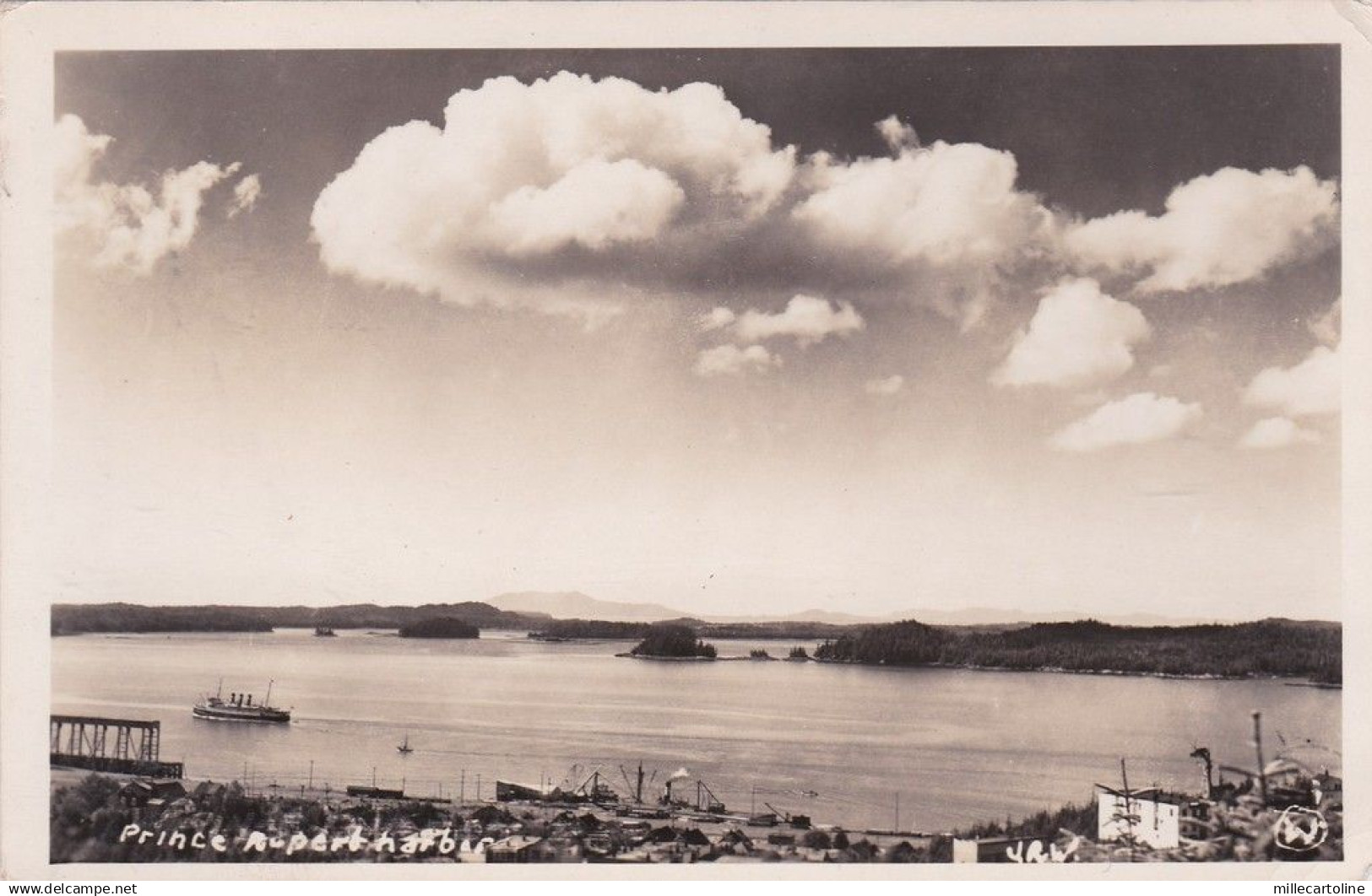 * CANADA - Prince Rupert - Harbor 1953 to Italy