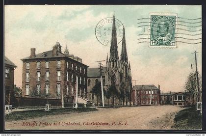 AK Charlottetown, Bishop`s Palace and Cathedral