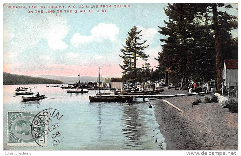 Canada     Québec   Regatta  Lake St Joseph   (Voir scan)