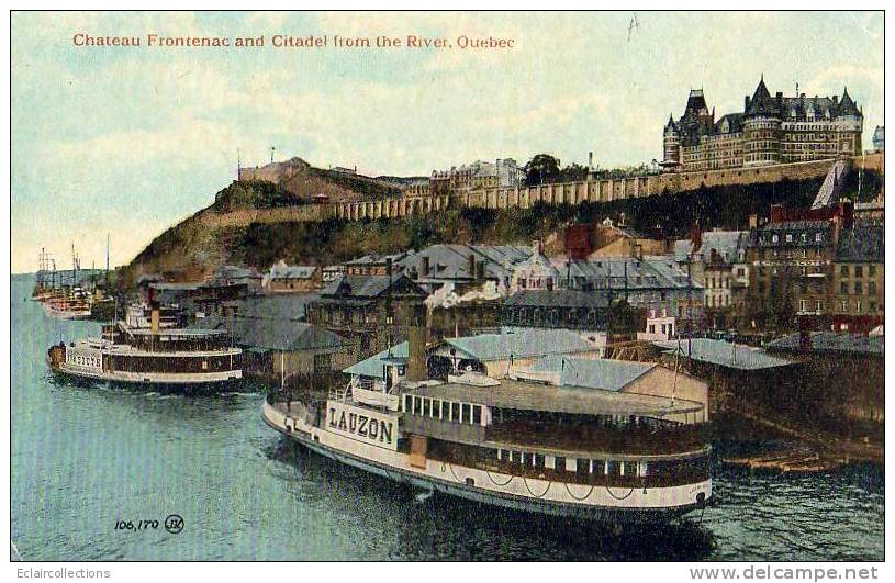 Canada  Québec   Trois-Rivières Trois PistolesPrès Rivière le Loup   Chateau  Frontenac