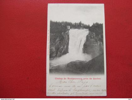 CANADA - CHUTE DE MONTMORENCY PRES DE QUEBEC -