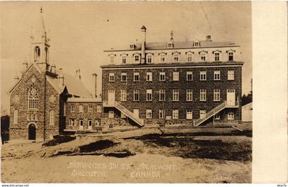 PC CANADA, CHICOUTIMI, SERVANTES DUTS SACREMENT, Vintage Postcard (b49490)