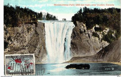 Carte  postale ancienne de CHUTES MONTMORENCY