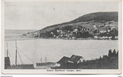 CANADA  QUEBEC    INNER HARBOUR GASPE