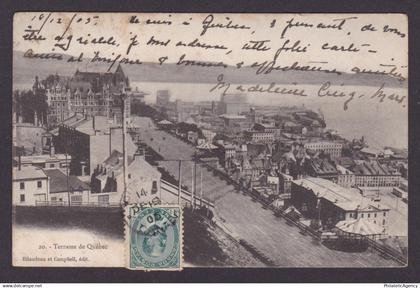 Postcard, CANADA, Quebec, Quebec Terrace