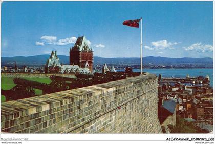 AJEP2-CANADA-0136 - panorama splendide vu du sommet de la citadelle - QUEBEC - canada