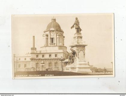 QUEBEC CHAMPLAIN MONUMENT