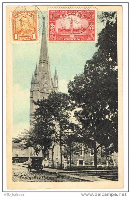 " Cpa - Canada - Québec - La Cathedrale - Trois Rivieres" Ottawa