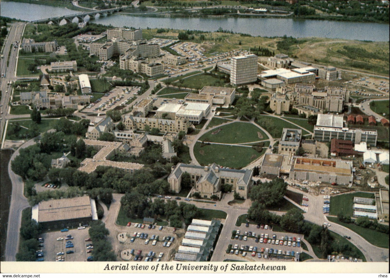 CANADA - SASKATOON - aerial view - vue aérienne