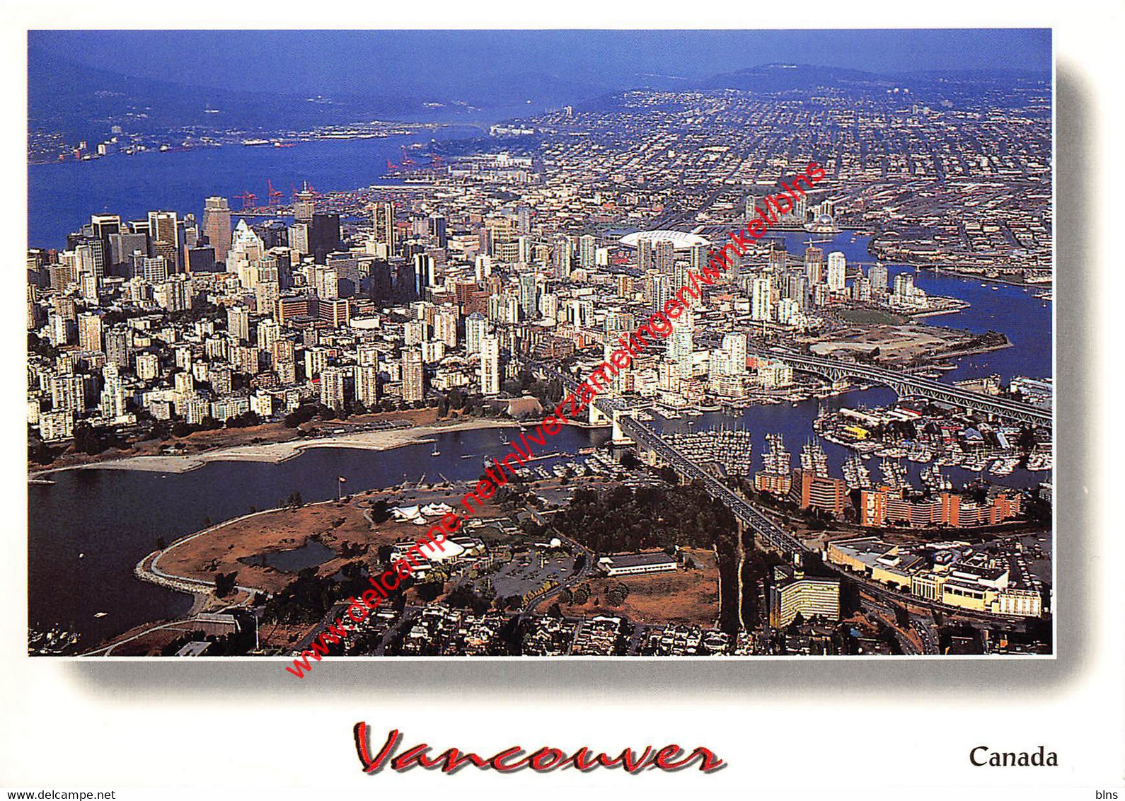 CANADA - Vancouver. Downtown. Aerial view