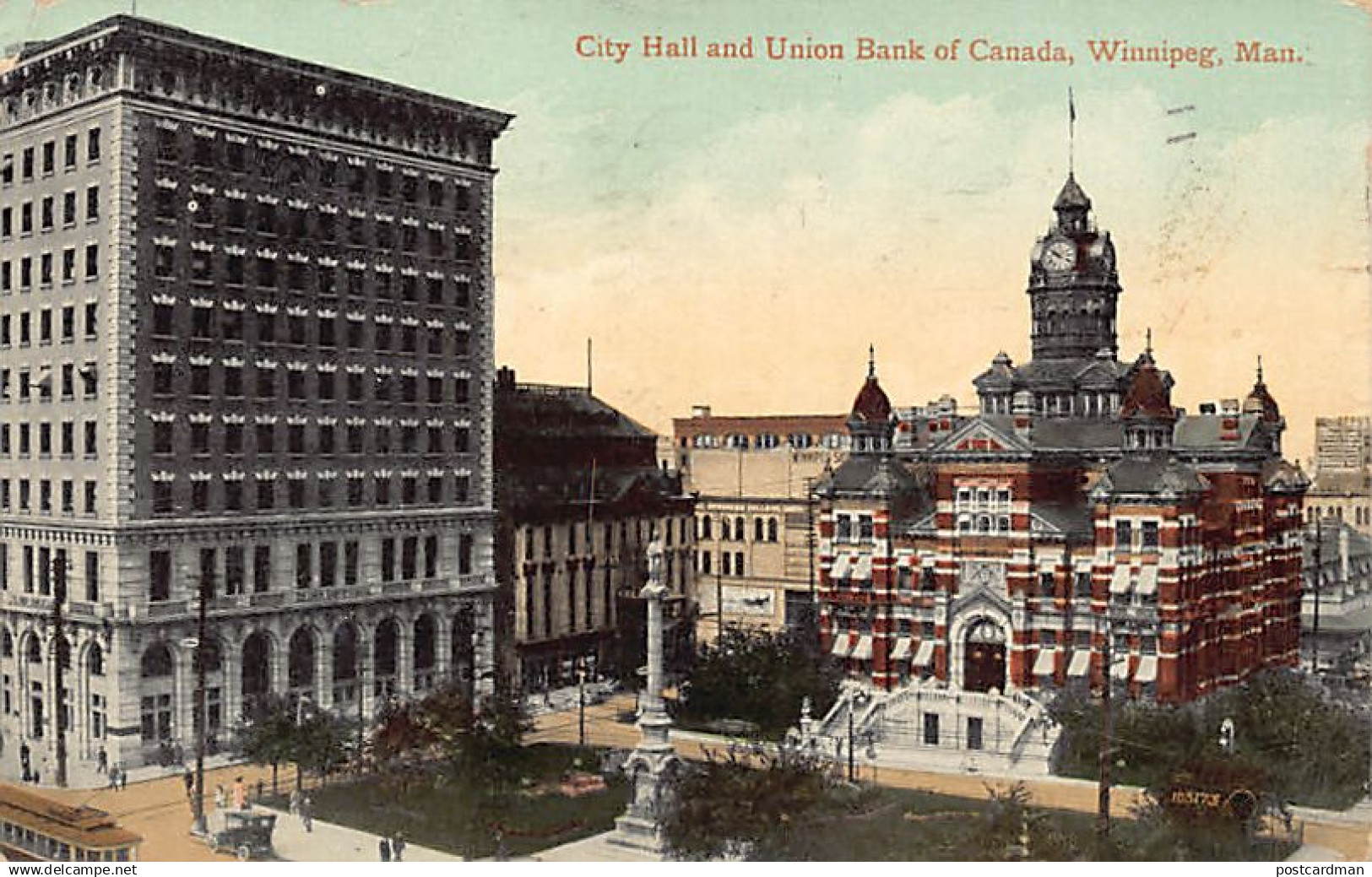 Canada - WINNIPEG (MB) City Hall and Union Bank of Canada