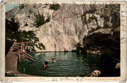 Lower spring at Banff Alberta