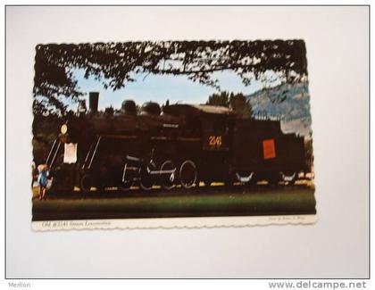 Canada -British Columbia - Kamloops -Steam Locomotive - Riverside Park     - D70557