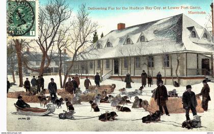 Carte  postale ancienne de MANITOBA  -  Lower Fort Garry