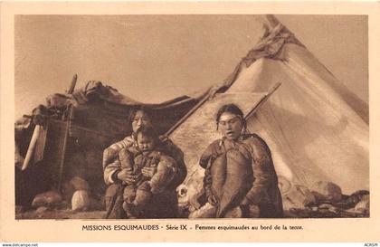 ESQUIMAU Inuit Nunangat Territoires Nord-Ouest Yukon Nunatsiavut Labrador Nunavut eskimo trapeurs Femmes 1 OO 0932