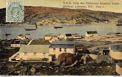 Canada - INDIAN HARBOUR Labrador - R.N.M. Deep Sea Fishermen Hospital - View 1 - Publ. The Garland Glossy Colour Series