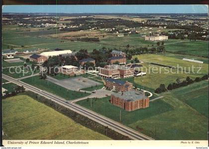 72481750 Charlottetown Fliegeraufnahme University of Prince Edward Charlottetown